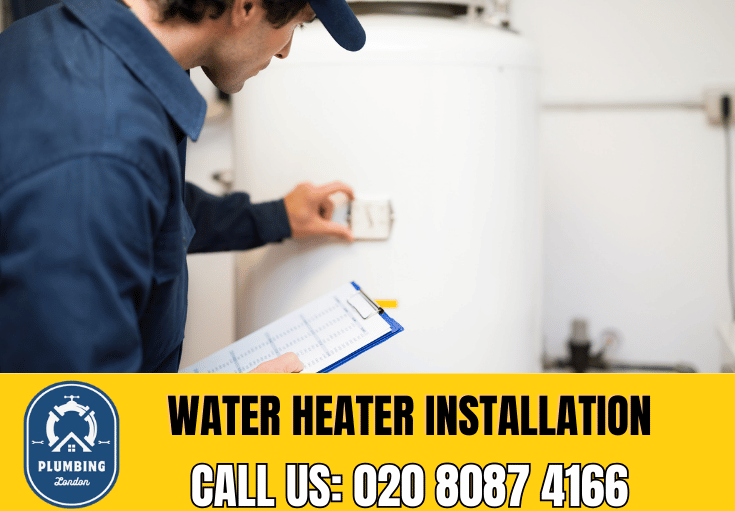 water heater installation Brixton 